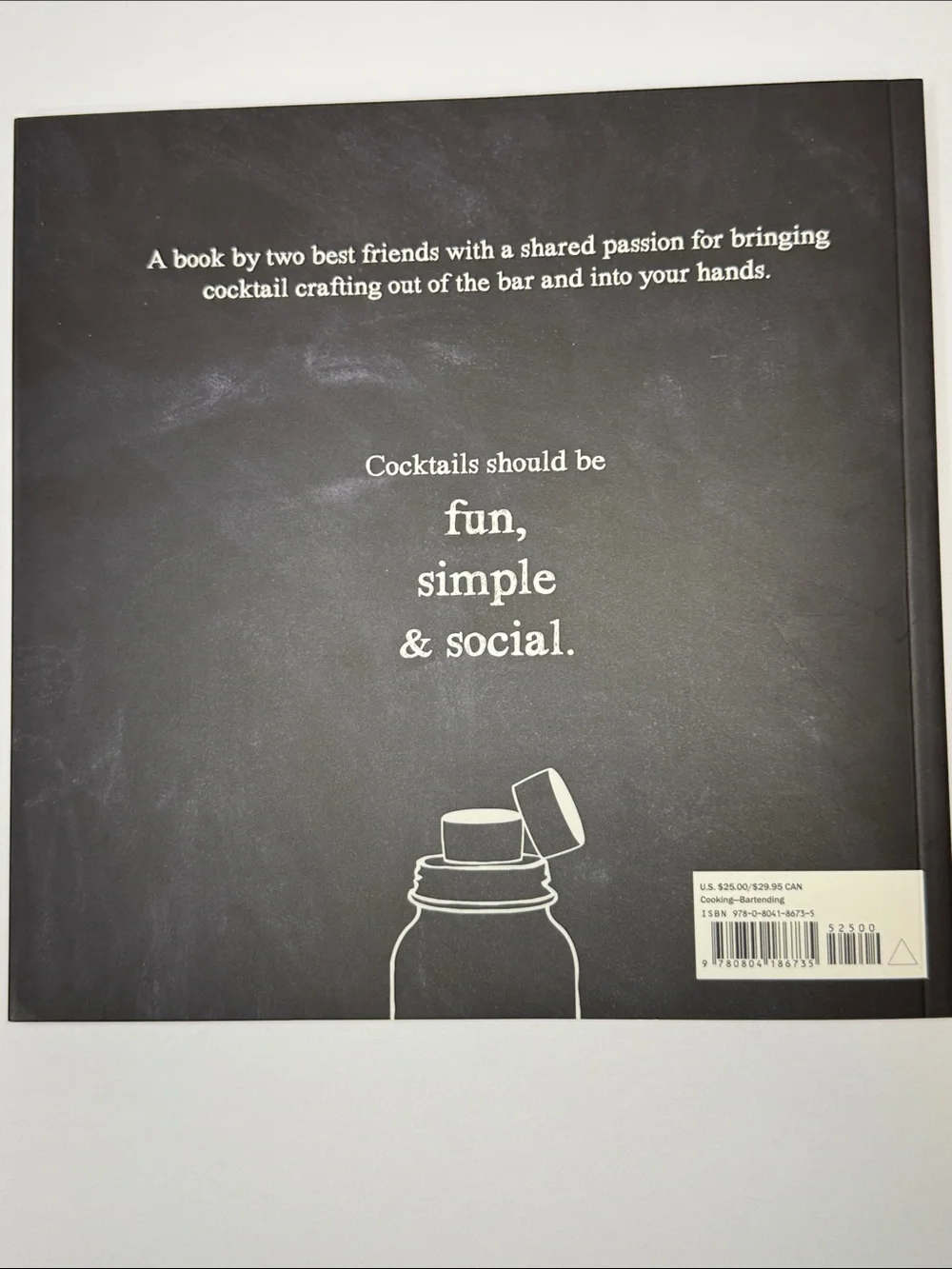 shake - A New Perspective on Coctails. Eric Prum & Josh Williams. NWOT, 2013